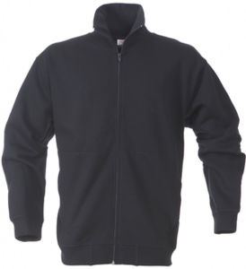 Sweatshirt personnalisé avec zip Noir