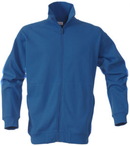 Sweatshirt personnalisé avec zip Pétrole