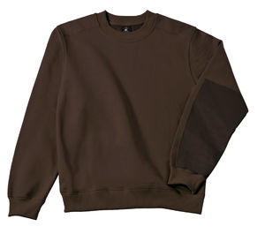 Textile publicitaire : Workwear Sweater Marron 1