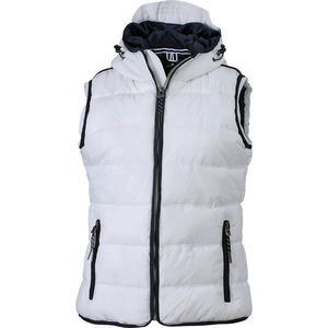 Sehi | Bodywarmer personnalisé pour femme Blanc Marine