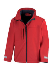 Zoohu | Softshell Coupe-Vent personnalisé pour enfant Rouge 1